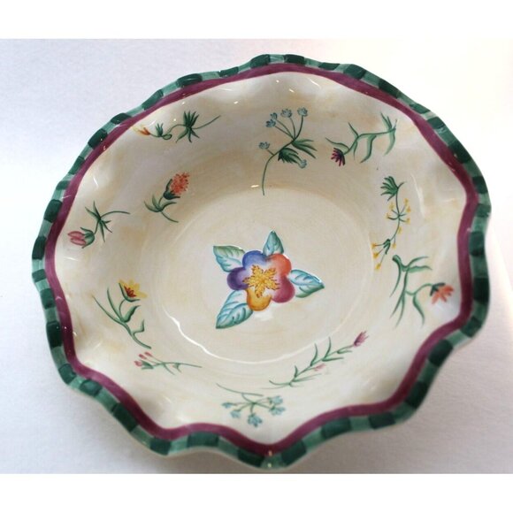 Fitz & Floyd Essentials 10" Large Serving Bowl. - Picture 2 of 7